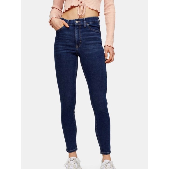 Topshop Denim - Topshop Moto Jamie High Waist Skinny Jeans